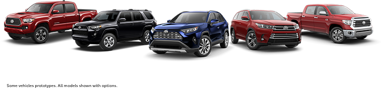 Toyota vehicles